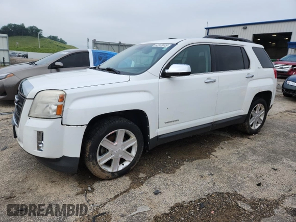 2012 GMC Terrain SLT-1 with VIN 2GKFLUE52C6180093, listed as a Copart auction lot 62328045 with 168,670 mi miles and Clean title. Bid and sale history available at DreamBid. Image 1.