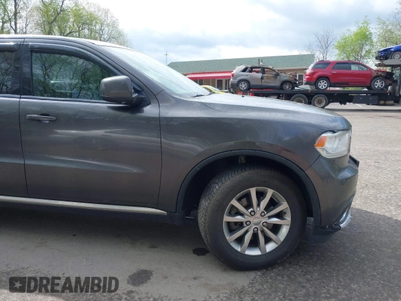 2017 Dodge Durango SXT with VIN 1C4RDJAG2HC905248, listed as a IAAI auction lot 42155326 with 225,862 mi miles and . Bid and sale history available at DreamBid. Image 6.