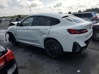 2023 BMW X4 xDrive30i with VIN 5UX33DT04P9S86799, listed as a Copart auction lot 66186003 with 0 mi miles. Bid and sale history available at carsss.com. Image 2.