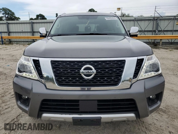 2018 Nissan Armada SL with VIN JN8AY2ND1JX002521, listed as a Copart auction lot 69490424 with 117,109 mi miles and Non Repairable. Bid and sale history available at carsss.com. Image 5.