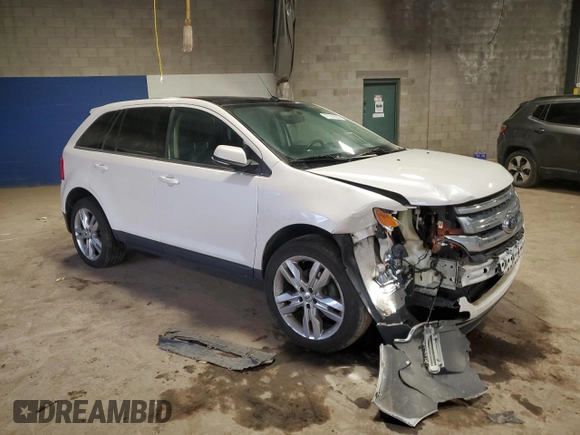 2013 Ford Edge Limited with VIN 2FMDK4KC3DBC80006, listed as a Copart auction lot 47357695 with 142,767 mi miles and Salvage Title. Bid and sale history available at carsss.com. Image 4.