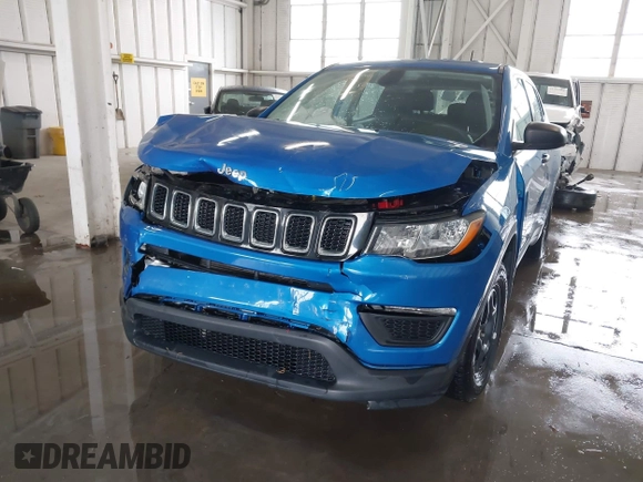 2021 Jeep Compass Sport с VIN 3C4NJCAB8MT510898, выставлен на аукционе IAAI как лот 41973898 с пробегом 57 098 миль миль и . История ставок и продаж доступна на DreamBid. Изображение 6.