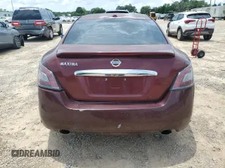 2012 Nissan Maxima S with VIN 1N4AA5AP2CC828778, listed as a Copart auction lot 62322405 with 187,768 mi miles and Clean title. Bid and sale history available at DreamBid. Image 6.