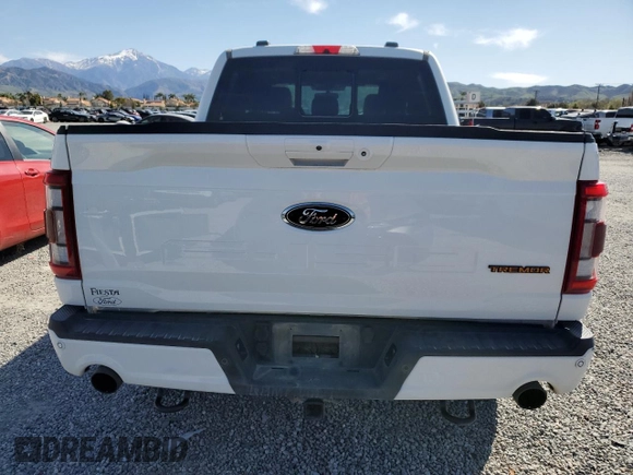 2022 Ford F-150 XL with VIN 1FTEW1E87NFA71998, listed as a Copart auction lot 49880045 with 0 mi miles and Salvage Title. Bid and sale history available at carsss.com. Image 6.