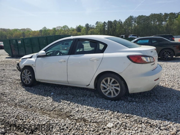 2012 Mazda 3 i Touring with VIN JM1BL1V77C1555635, listed as a Copart auction lot 51109795 with 284,602 mi miles and Salvage Title. Bid and sale history available at DreamBid. Image 2.