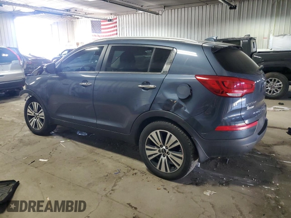 2016 Kia Sportage EX with VIN KNDPC3AC3G7816461, listed as a Copart auction lot 56691275 with 122,520 mi miles and Non repairable. Bid and sale history available at DreamBid. Image 2.