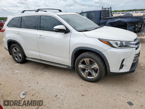 2019 Toyota Highlander Limited with VIN 5TDYZRFH5KS291167, listed as a Copart auction lot 62965055 with 136,801 mi miles and Clean title. Bid and sale history available at DreamBid. Image 4.