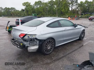 2022 Mercedes-Benz C 300 with VIN W1KWJ8DB7NG115264, listed as a IAAI auction lot 41353889 with 24,361 mi miles and . Bid and sale history available at DreamBid. Image 4.
