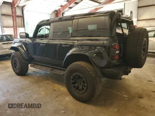 2024 Ford Bronco Raptor with VIN 1FMEE0RR7RLA82860, listed as a Copart auction lot 61794225 with 8,904 mi miles and Salvage title. Bid and sale history available at DreamBid. Image 2.