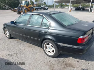 2002 BMW 5 Series 530iA with VIN WBADT63442CH91578, listed as a IAAI auction lot 41249127 with 1 mi miles. Bid and sale history available at carsss.com. Image 3.