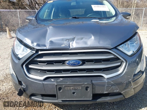 2019 Ford EcoSport SE with VIN MAJ3S2GE7KC301957, listed as a IAAI auction lot 41801182 with 81,525 mi miles and . Bid and sale history available at DreamBid. Image 6.