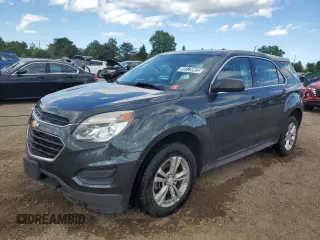 2017 Chevrolet Equinox LS z VIN 2GNALBEK7H1603813, wystawiony jako Copart lot #56575985 z przebiegiem 109 825 mil mil oraz Czysty tytuł • Clean title. Historia ofert i sprzedaży dostępna na DreamBid. Obrazek 1.