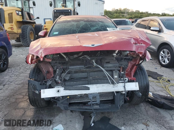 2022 Genesis GV70 Sport z VIN KMUMCDTC4NU010789, wystawiony jako Copart lot #68977264 z przebiegiem Nie podano mil oraz Czysty tytuł • Clean title. Historia ofert i sprzedaży dostępna na DreamBid. Obrazek 5.