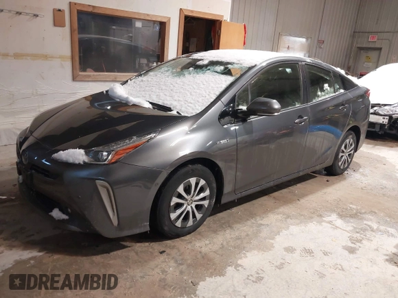 2020 Toyota Prius LE with VIN JTDL9RFU5L3020409, listed as a IAAI auction lot 41171668 with 122,208 mi miles and . Bid and sale history available at DreamBid. Image 2.