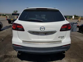 2015 Mazda CX-9 Grand Touring with VIN JM3TB3DA7F0454094, listed as a Copart auction lot 61757035 with 56,997 mi miles and Salvage title. Bid and sale history available at DreamBid. Image 6.