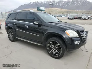 2008 Mercedes-Benz GL-Class 5.5L with VIN 4JGBF86E78A320054, listed as a Copart auction lot 51013845 with 0 mi miles and Salvage Title. Bid and sale history available at carsss.com. Image 4.