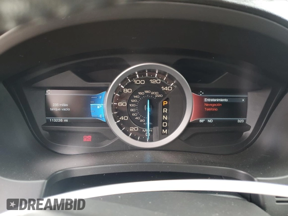 2015 Ford Explorer XLT with VIN 1FM5K7D83FGB90400, listed as a Copart auction lot 55422175 with 113,226 mi miles and Salvage Title. Bid and sale history available at carsss.com. Image 9.