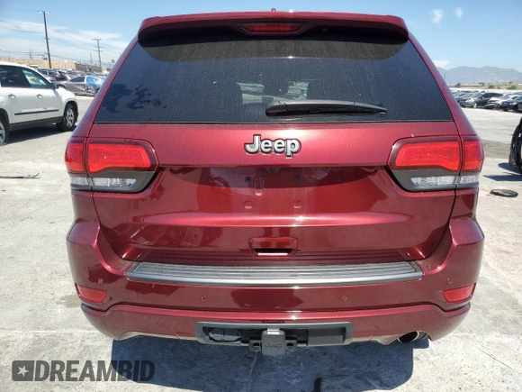 2021 Jeep Grand Cherokee Limited X with VIN 1C4RJEBG0MC714727, listed as a Copart auction lot 52962165 with 32,411 mi miles and Salvage title. Bid and sale history available at DreamBid. Image 6.