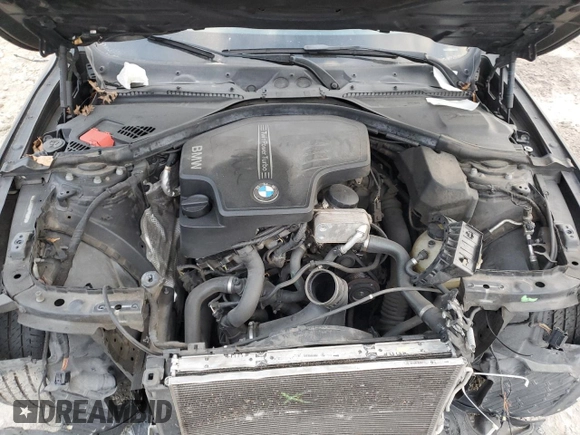 2015 BMW 4 Series 428i with VIN WBA3V5C52FP753075, listed as a Copart auction lot 82816084 with 131,868 mi miles and Salvage title. Bid and sale history available at DreamBid. Image 12.