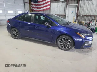 2022 Toyota Corolla SE with VIN 5YFS4MCE2NP116065, listed as a Copart auction lot 51207445 with 26,235 mi miles and Salvage Title. Bid and sale history available at DreamBid. Image 4.