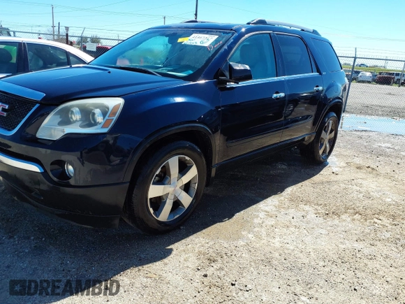 2012 GMC Acadia SLT1 with VIN 1GKKRRED0CJ145296, listed as a IAAI auction lot 41467317 with 185,743 mi miles. Bid and sale history available at carsss.com. Image 2.