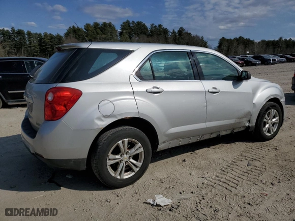 2012 Chevrolet Equinox LS with VIN 2GNFLCEK8C6141222, listed as a Copart auction lot 48139075 with 183,140 mi miles and Clean Title. Bid and sale history available at carsss.com. Image 3.