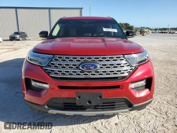 2024 Ford Explorer Limited with VIN 1FMSK7FH1RGA44047, listed as a Copart auction lot 79091034 with 6,137 mi miles and Salvage Title. Bid and sale history available at carsss.com. Image 5.
