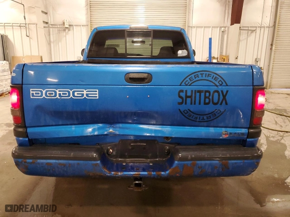 1999 Dodge Ram 1500 with VIN 1B7HC16Y8XS203553, listed as a Copart auction lot 84555834 with 163,360 mi miles and Salvage Title. Bid and sale history available at carsss.com. Image 6.