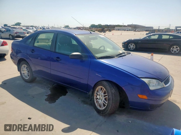 2006 Ford Focus S with VIN 1FAFP34N86W184015, listed as a Copart auction lot 52205065 with 75,967 mi miles and Clean Title. Bid and sale history available at carsss.com. Image 4.