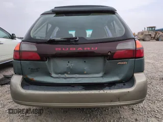 2001 Subaru Legacy Outback with VIN 4S3BH675717659403, listed as a Copart auction lot 43959935 with 298,337 mi miles and Salvage title. Bid and sale history available at DreamBid. Image 6.
