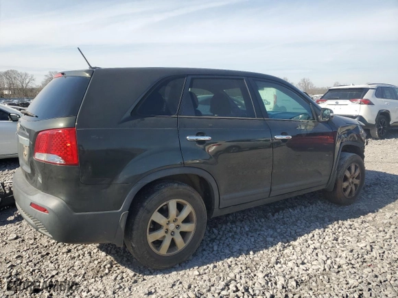 2012 Kia Sorento LX with VIN 5XYKT3A12CG203950, listed as a Copart auction lot 45795605 with 250,054 mi miles and Salvage Title. Bid and sale history available at carsss.com. Image 3.