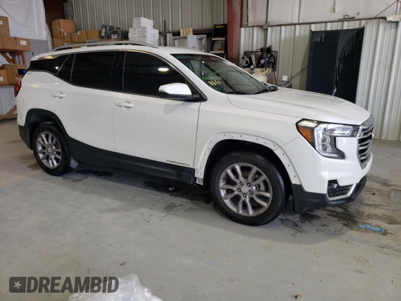 2022 GMC Terrain SLT with VIN 3GKALPEV4NL102716, listed as a Copart auction lot 50273075 with 66,440 mi miles and Salvage Title. Bid and sale history available at carsss.com. Image 4.