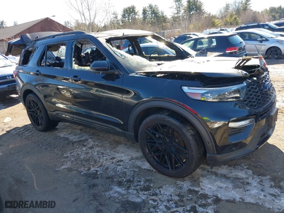 2020 Ford Explorer ST with VIN 1FM5K8GC8LGA46178, listed as a IAAI auction lot 41509929 with NaN miles. Bid and sale history available at carsss.com. Image 1.