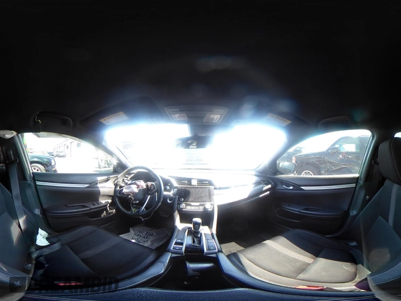 2019 Honda Civic Sedan Sport with VIN 2HGFC2F85KH515599, listed as a IAAI auction lot 41885201 with 76,653 mi miles. Bid and sale history available at carsss.com. Image 18.