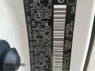 2016 Toyota Prius Two with VIN JTDKBRFU5G3506207, listed as a Copart auction lot 86130324 with 190,011 mi miles and Salvage Title. Bid and sale history available at DreamBid. Image 12.