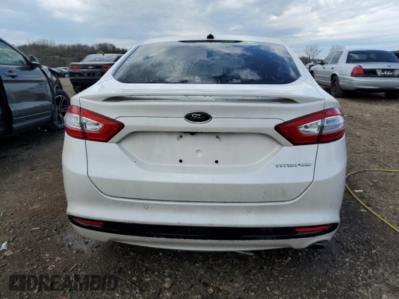 2013 Ford Fusion Titanium with VIN 3FA6P0SU0DR351380, listed as a Copart auction lot 54187745 with 115,082 mi miles and Salvage title. Bid and sale history available at DreamBid. Image 6.
