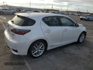 2017 Lexus CT with VIN JTHKD5BH6H2286190, listed as a Copart auction lot 82526254 with 82,565 mi miles and Salvage Title. Bid and sale history available at carsss.com. Image 3.