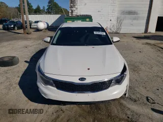 2017 Kia Optima LX with VIN KNAGT4L39H5146413, listed as a Copart auction lot 80385494 with 50,668 mi miles and Salvage Title. Bid and sale history available at DreamBid. Image 5.