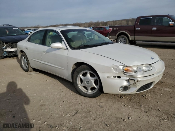 2001 Oldsmobile Aurora with VIN 1G3GS64C014109357, listed as a Copart auction lot 50000355 with 134,722 mi miles and Salvage Title. Bid and sale history available at carsss.com. Image 4.