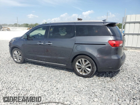 2017 Kia Sedona SX-L with VIN KNDME5C12H6278055, listed as a Copart auction lot 52092425 with 140,041 mi miles and Salvage Title. Bid and sale history available at carsss.com. Image 2.