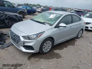 2019 Hyundai Accent SE with VIN 3KPC24A33KE073722, listed as a IAAI auction lot 41949832 with 1 mi miles. Bid and sale history available at carsss.com. Image 2.