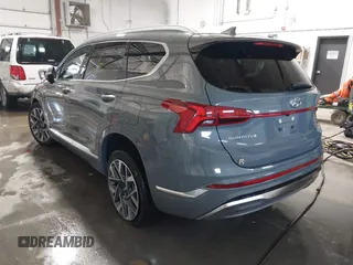 2023 Hyundai Santa Fe Calligraphy with VIN 5NMS54AL0PH628919, listed as a IAAI auction lot 41690223 with 9,931 mi miles. Bid and sale history available at carsss.com. Image 3.