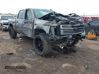 2012 Chevrolet Silverado 1500 LTZ with VIN 3GCPKTE22CG222544, listed as a IAAI auction lot 41508077 with 120,086 mi miles and . Bid and sale history available at DreamBid. Image 1.