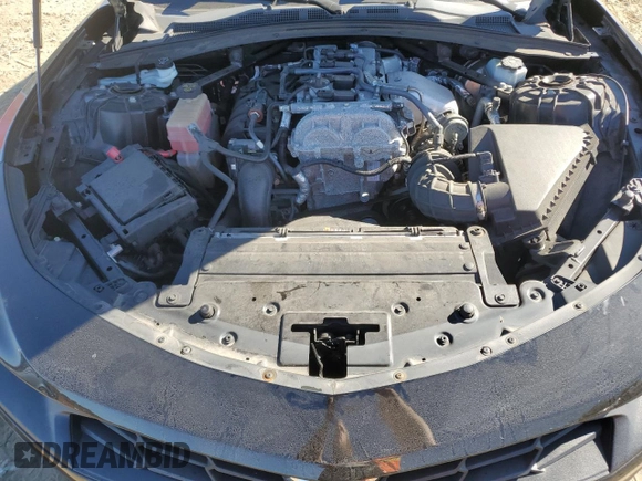 2020 Chevrolet Camaro 1LS with VIN 1G1FB1RX0L0130237, listed as a Copart auction lot 77319034 with 39,484 mi miles and Salvage title. Bid and sale history available at DreamBid. Image 12.