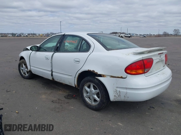 2003 Oldsmobile Alero GL1 z VIN 1G3NL52E03C256239, wystawiony jako IAAI lot #41949463 z przebiegiem 319 725 mil mil oraz . Historia ofert i sprzedaży dostępna na DreamBid. Obrazek 3.