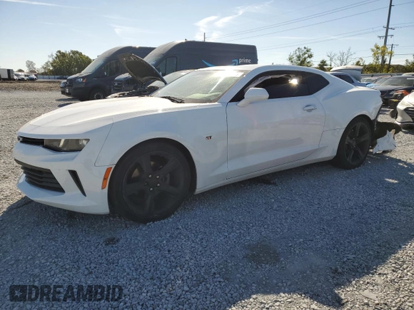 2018 Chevrolet Camaro 1LT with VIN 1G1FB1RX8J0123453, listed as a Copart auction lot 50130455 with 116,636 mi miles and Salvage Title. Bid and sale history available at carsss.com. Image 1.