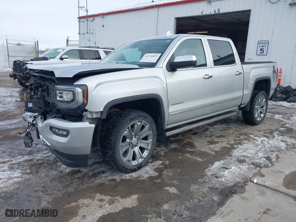 2018 GMC Sierra 1500 Denali with VIN 3GTU2PEJXJG472435, listed as a IAAI auction lot 41376821 with 63,177 mi miles. Bid and sale history available at carsss.com. Image 18.