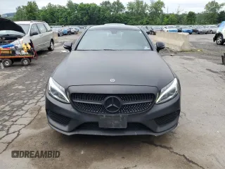 2018 Mercedes-Benz C 300 with VIN WDDWJ4KB6JF676292, listed as a Copart auction lot 62071375 with 89,615 mi miles and Salvage title. Bid and sale history available at DreamBid. Image 5.