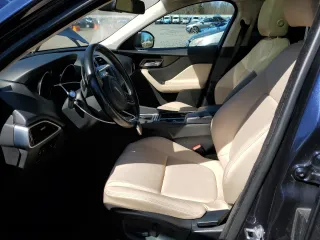 2018 Jaguar F-PACE 25t Premium with VIN SADCJ2FX9JA254722, listed as a Copart auction lot 49597085 with 84,668 mi miles and Salvage Title. Bid and sale history available at carsss.com. Image 7.