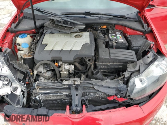 2012 Volkswagen Jetta TDI w/Sunroof & Nav with VIN 3VWPL7AJ6CM704157, listed as a Copart auction lot 53840915 with 246,335 mi miles and Salvage title. Bid and sale history available at DreamBid. Image 11.